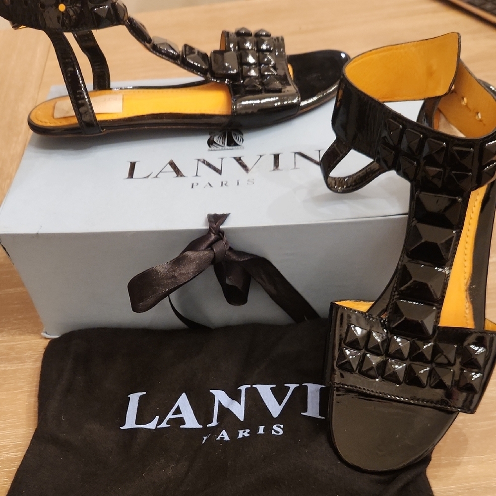 Lanvin Black Women's Sandals
